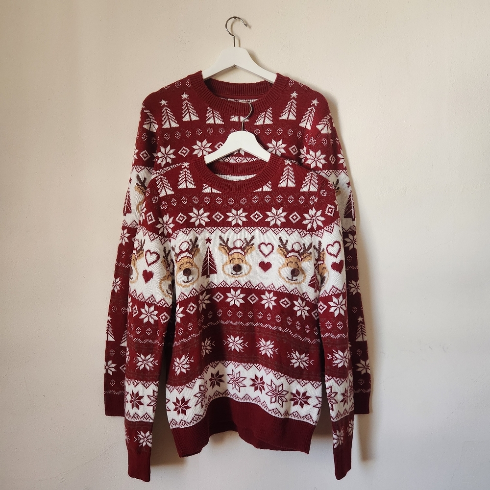 His & Hers Christmas Sweaters